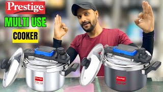 Best Pressure Cooker For Cooking And Serving  Prestige Hard Anodised Flip On Pressure Cooker Review [upl. by Eadith]