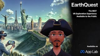 Google Earth VR on your Meta Quest 3 with EARTHQUEST ✈️ no PC required [upl. by Ettennod461]