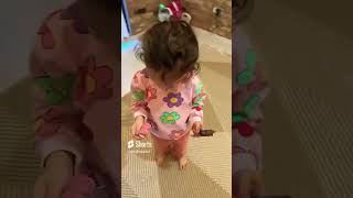 Parmağıma çivi girdi keşfetbeniöneçıkar cutebaby keşfet keşfetteyiz springonshorts [upl. by Foulk127]