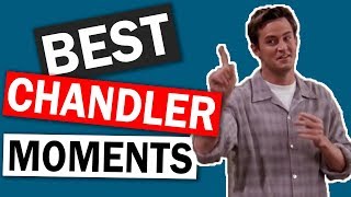 BEST CHANDLER BING MOMENTS  Friends tv series All seasons [upl. by Rockefeller115]