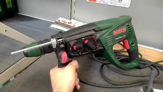 Der beste Bohrhammer im Test  Bosch Bohrhammer PBH 30002 FRE [upl. by Smallman]