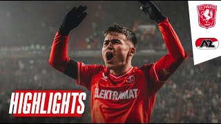 UGALDE maakt er WEER twee tegen AZ 😍  FC Twente  AZ 13012024  Highlights [upl. by Alita]