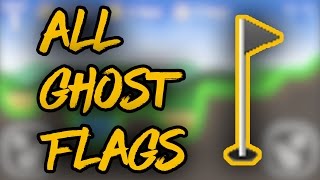 Flappy Golf 2  All Ghost Flags [upl. by Dlorag]