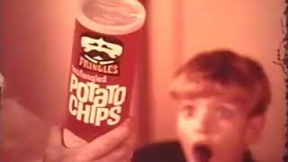 Pringles quotNewfangledquot Potato Chips Commercial  1970s [upl. by Euqirne736]