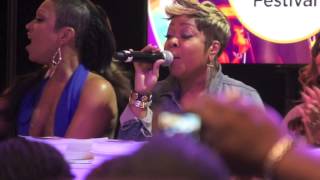 2013 Essence Music Festival Monifah from RampB Divas Atlanta [upl. by Ecinej]