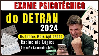 EXAME PSICOTÉCNICO DO DETRAN 2024 TESTE PSICOTÉCNICO DETRAN 2024 PSICOTESTE 2024 [upl. by Nyroc]