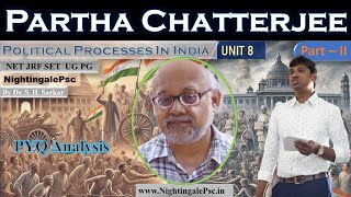 Partha Chatterjee  Nationalism  PostColonialism  All PYQs Analysis  NET  JRF  SET  PG [upl. by Ramsey394]