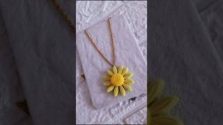 NECKLACE TUTORIAL😱 shortsdrawing trendingviral clayartdisneydiy [upl. by Yedrahs]