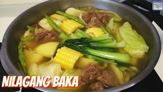 NILAGANG BAKA  BEEF NILAGA RECIPE  CHRYSCAEL CHANNEL [upl. by Marchese]