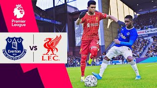 Everton vs Liverpool  Premier League 2425 CLASH  EFOOTBALL [upl. by Watanabe]