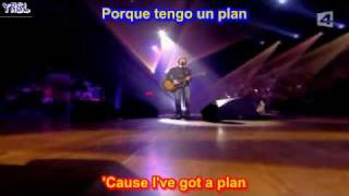 James blunt Youre beautiful SUBTITULADO EN ESPAÑOL Y EN INGLES LYRICS SUB [upl. by Suoivatco]