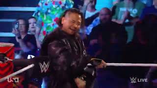 Shinsuke Nakamura Entrance  Raw Sep 18 2023 4K [upl. by Leuqim]