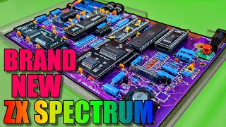 Building a new ZX Spectrum in 2023  All New Components [upl. by Aneert]