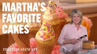 Martha Stewarts Best Cake Recipes [upl. by Caundra237]