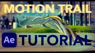 Skate Motion Trail  After Effects Tutorial [upl. by Neahs]