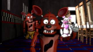 SFM FNAF Foxys Family Give Me A Break [upl. by Odlanra98]