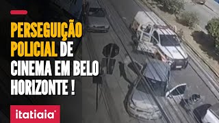 PERSEGUIÇÃO POLICIAL DE TIRAR O FÔLEGO EM BELO HORIZONTE CONFIRA [upl. by Moe]