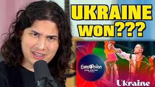 Vocal Coach Reacts to UKRAINE Winning Eurovision l Kalush Orchestra  Stefania l [upl. by Chubb]