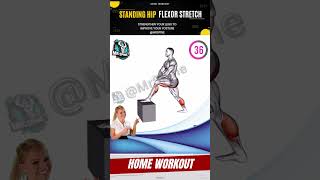 Standing Hip Flexor Stretch kegel exercises for men workout kegelexercises asmr reels shorts [upl. by Danila]