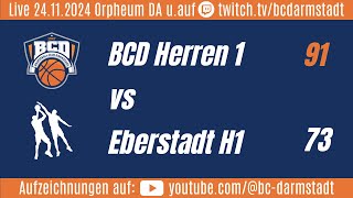 BCD Herren 1  Eberstadt Herren 1  1 Viertel  Teil 1  24112024 [upl. by Allets]