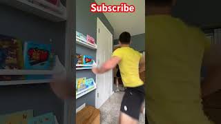 Cleaning behind baby 👶😂  vuviral man  shorts comedy memes freefire baby viralshorts [upl. by Wittie]