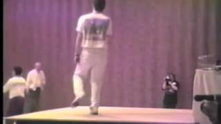 Lay Down Sally  Easy clogging routine by Josh King 1995 [upl. by Ecirb605]