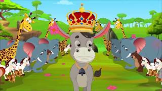 शेर की खाल में गधा  Donkey in the Lions Skin Hindi Story by Hindi Fairy Tales [upl. by Faythe]