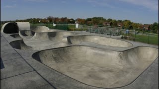 Pipeline skatepark… today and yesterday [upl. by Scrope]