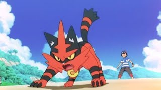 Pokemon SunMoon AMV Litten VS Incineroar [upl. by Deina]