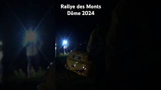 Crash Rally  Peugeot 206  Rallye des Monts Dôme 2024 rally rallye crash mistakes rallycrash [upl. by Venola]