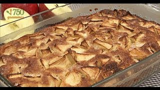 Recette de gâteau aux pommes très facile  750g [upl. by Andersen]