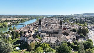 Tournus se révèle au fil de la Saône [upl. by Jamille869]