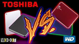 Toshibas Canvio Premium vs Western Digital My Passport 2TB Who Will Win [upl. by Nawor]