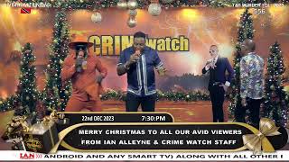 FRIDAY 22ND DECEMBER 2023  CRIME WATCH LIVE CHRISTMAS EDITION [upl. by Neetsuj978]