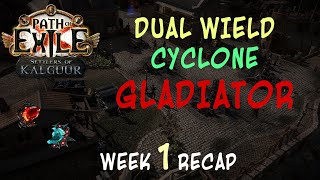 WEEK 1 update for CYCLONE GLADIATOR 50 DIV budget  Making DW Cyclone GREAT again Ep3 PoE 325 [upl. by Helali543]