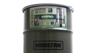 Moultrie 30 Gallon ProHunter Tripod Metal Deer Feeder  MFHPHB30T [upl. by Oneill]