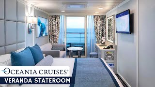 Oceania Regatta  Veranda Stateroom Full Walkthrough Tour amp Review  4K [upl. by Summons]