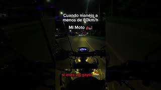 Manejo lento automáticamente mi moto 🏍️ humormotero shortvideo motovlog [upl. by Yllaw]