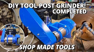 The Final Build amp Ultimate Test of Our HEAVY DUTY Tool Post Grinder [upl. by Annairam]