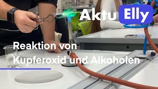 Reaktion von Kupferoxid und Alkoholen [upl. by Aropizt]