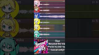 Vocalonly Giga  Beyond the way  VOCALOID X6 [upl. by Siderf]