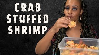 Super Yummy Crabmeat Stuffed Shrimp Recipe  Quick amp Tasty [upl. by Ludie]