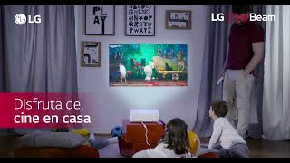 Proyectores LG CineBeam con Smart TV  LG España [upl. by Nadirehs850]