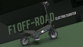 F1 All Terrain Electric Scooter Performance2022 [upl. by Neeoma]