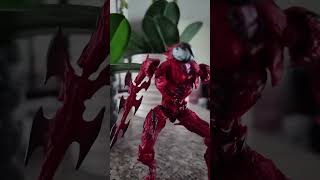 KO revoltech carnage surprised about the quality and it was 11🤯 revoltech yamaguchi venom [upl. by Etiuqal110]