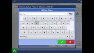 Creating a New Vehicle Configuration on the Ag Leader ® IntegraVersa display [upl. by Eeslek463]