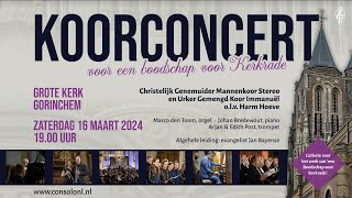 Koorconcert vanuit Gorinchem olv Harm Hoeve [upl. by Manup468]