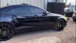 Black on Black CLS 550 AMG on 22s [upl. by Nola]