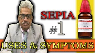 Sepia in Hindi Part 1  Uses amp Symptoms by Dr P S Tiwari [upl. by Eve]