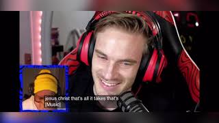 Pewdiepie reacts to ksi saying imposter among us [upl. by Lubbi]